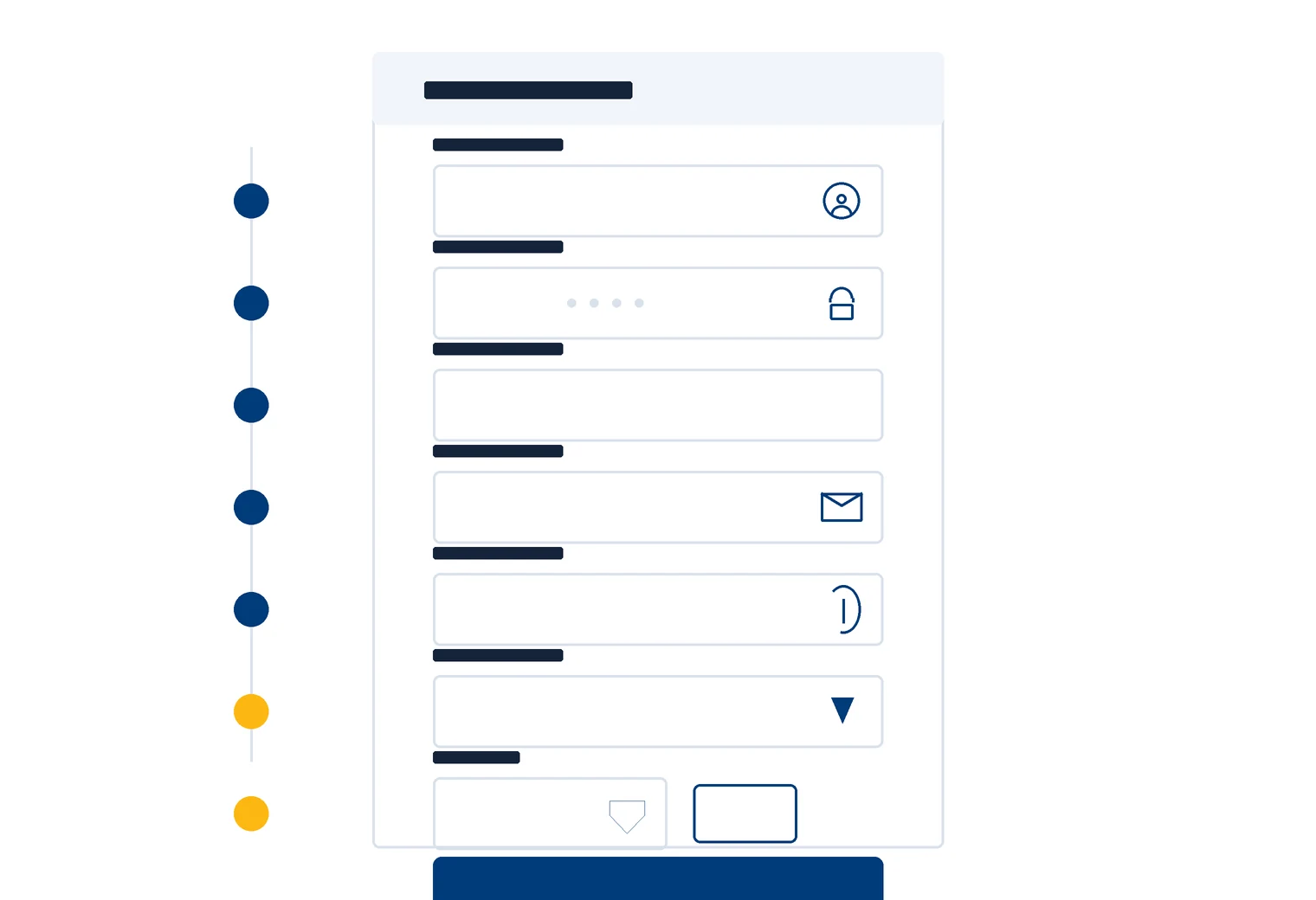 Formulir daftar BK8: username, password, nama, email, nomor HP, mata uang